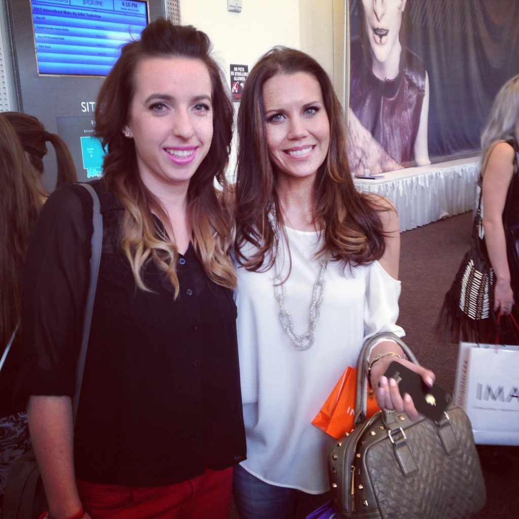 Posing with Tati of GlamLifeGuru