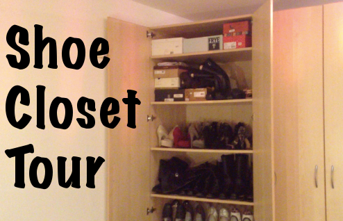 My Shoe Closet Tour