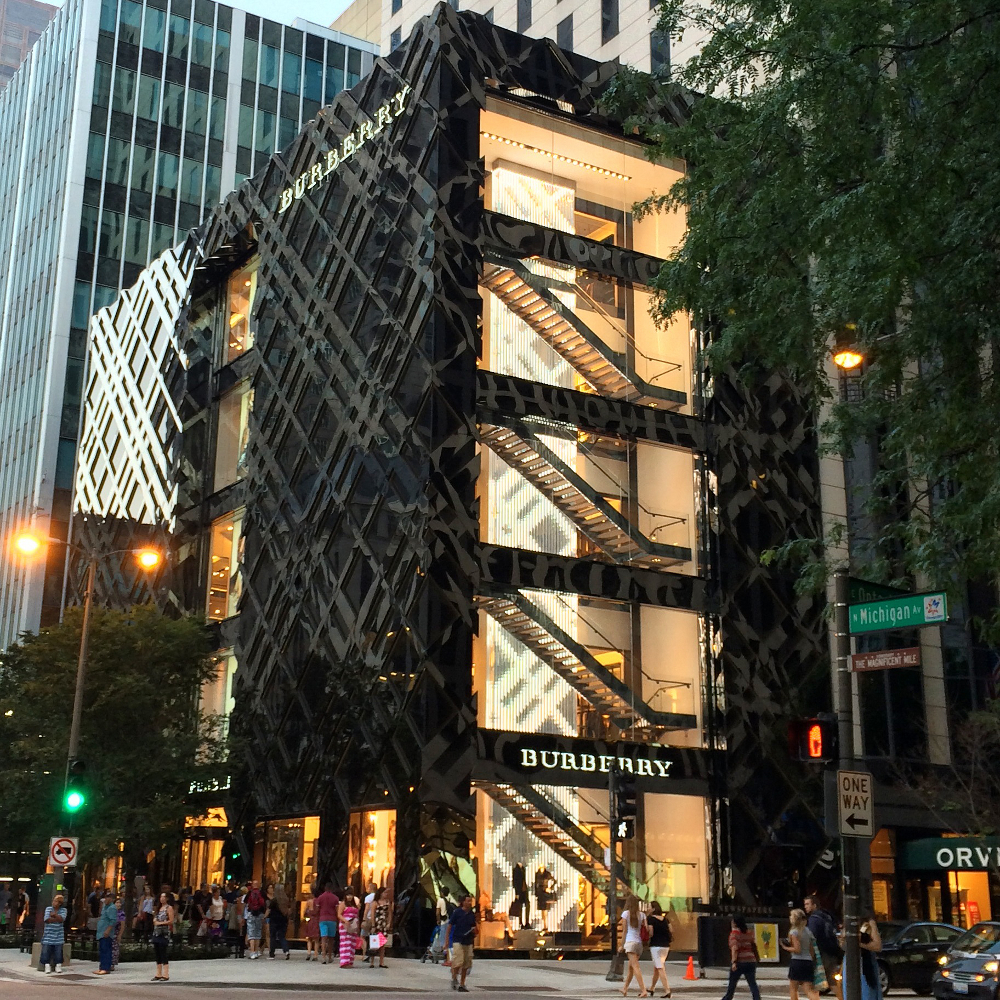 burberry downtown