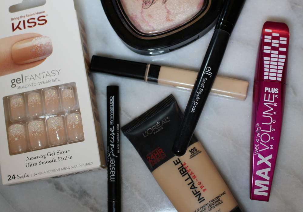 holiday beauty drugstore makeup