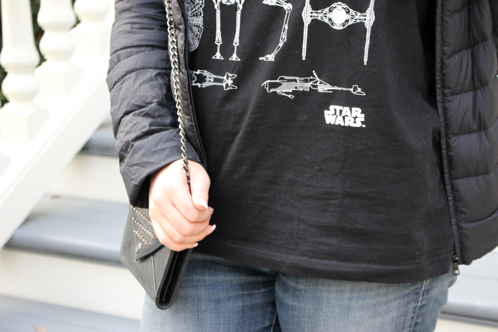 star wars shirt with ships