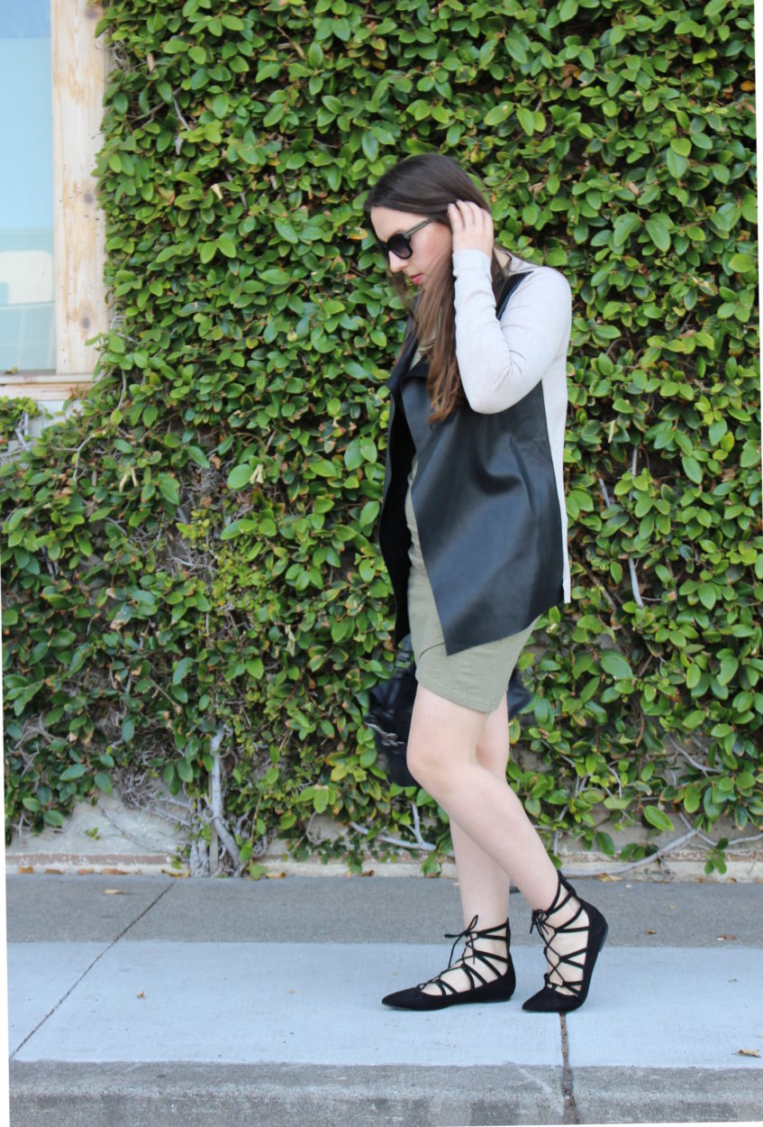 san francisco blogger - olive dress