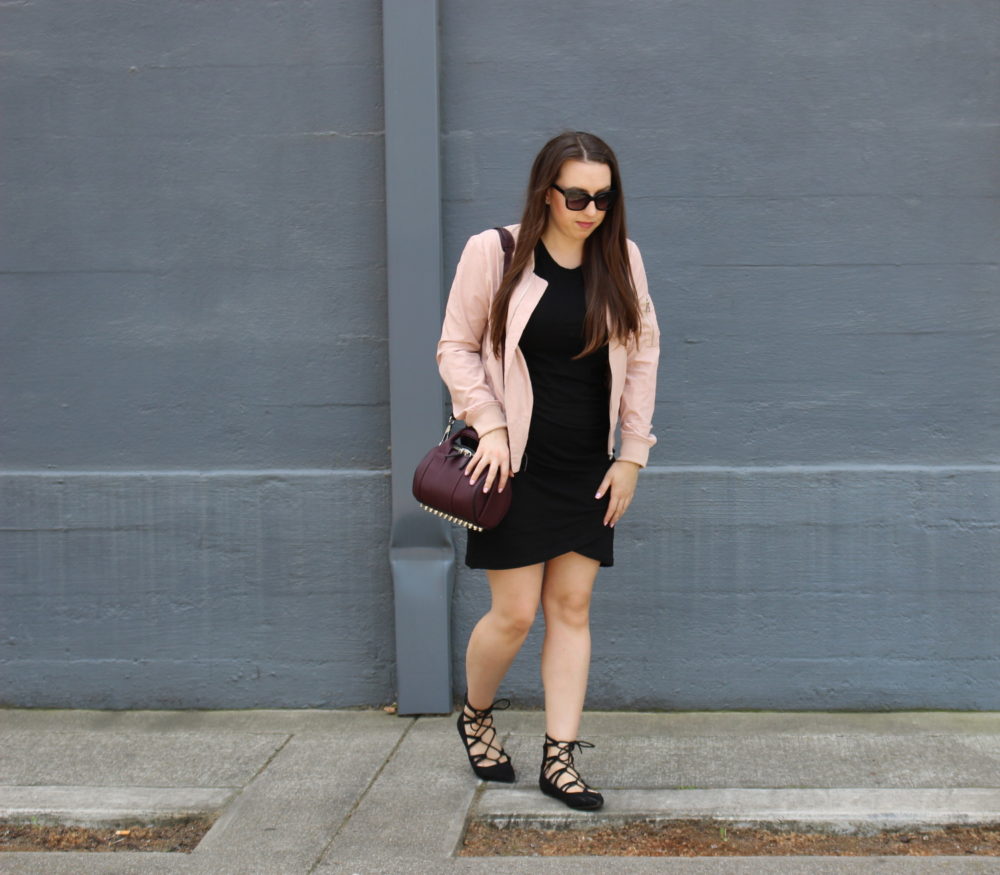 blush bomber - san francisco fashion blogger