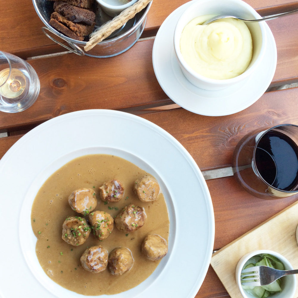 where to eat in stockholm - swedish meatballs