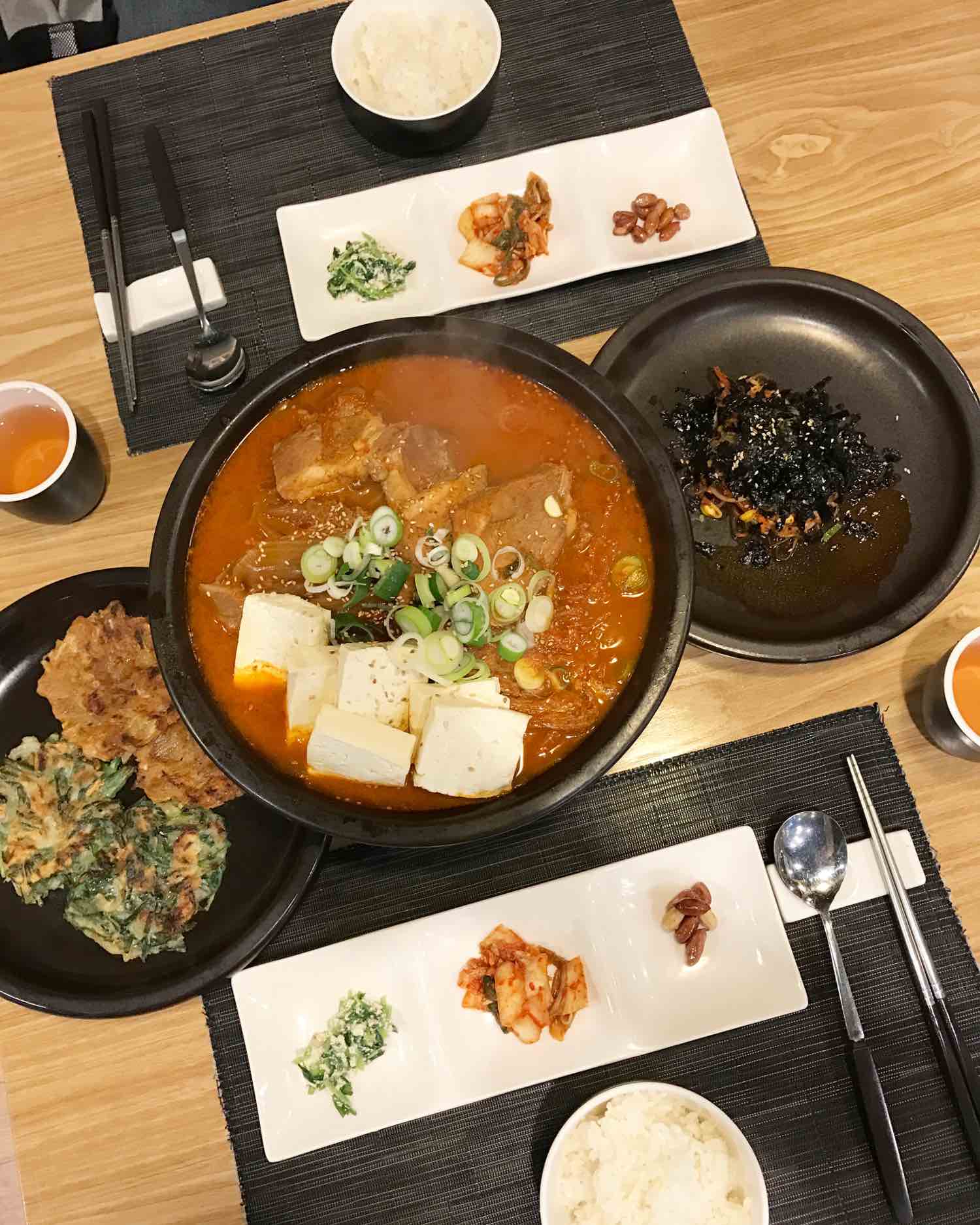 korean food in gangnam