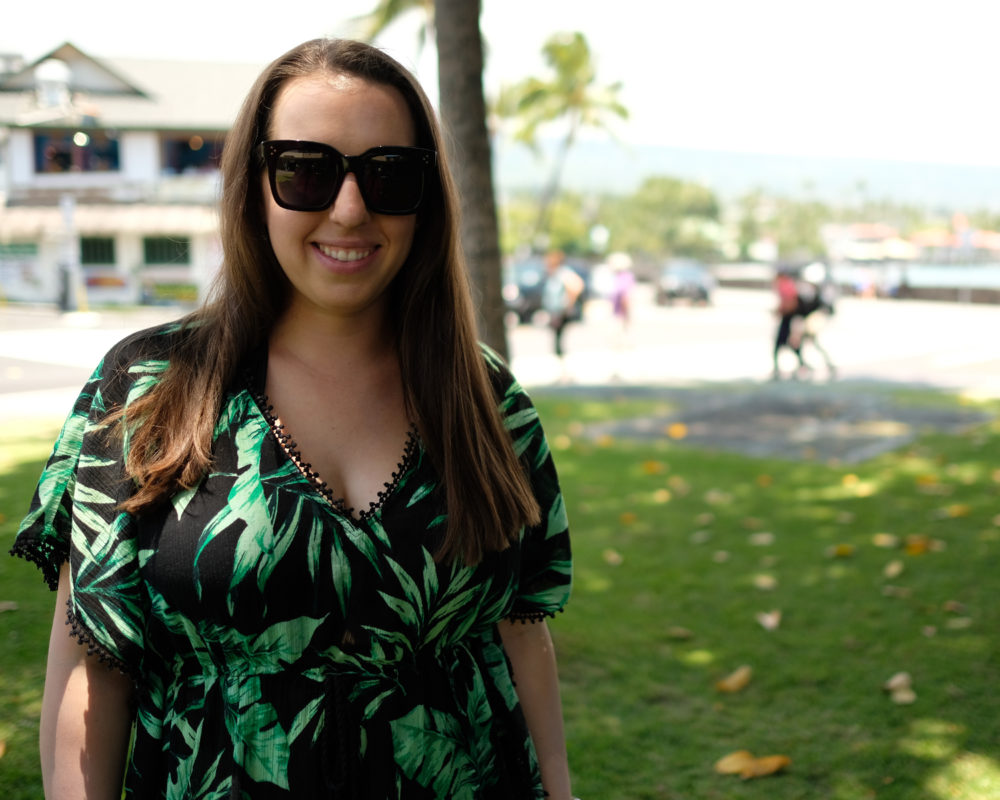 palm print dress and celine tildas