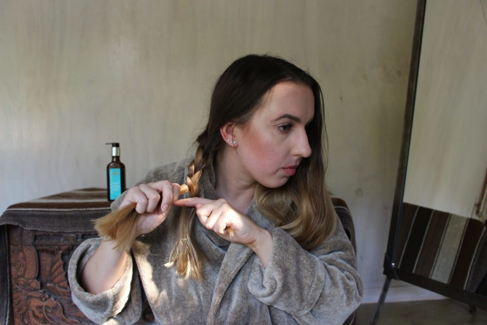 easy hairstyles with moroccanoil