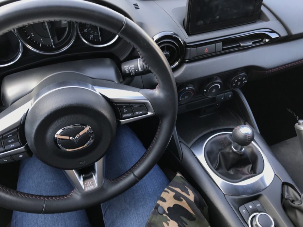 2018 Mazda MX-5 Miata Club Drivers Seat