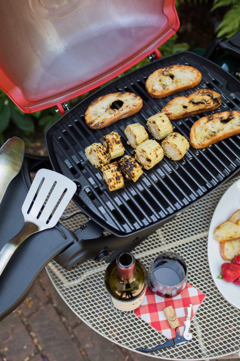 Summer Grill & Chill with Line 39 Wine - Portable Weber Grill