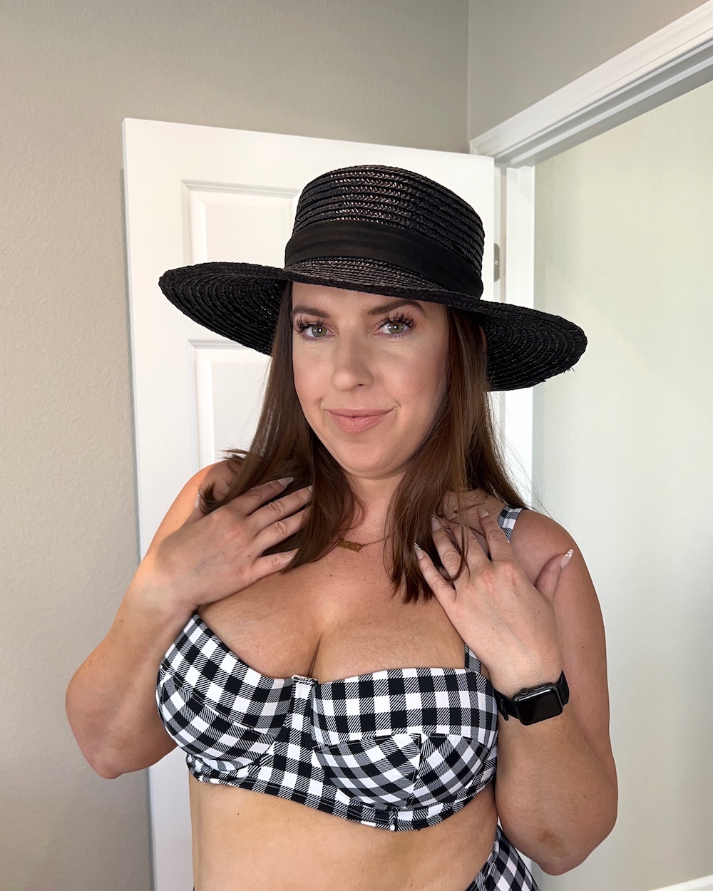 http://chelseapearl.com/wp-content/uploads/2022/07/Adore-Me-Swimwear-Try-On-Haul-Black-and-White-Gingham-Bikini.jpg