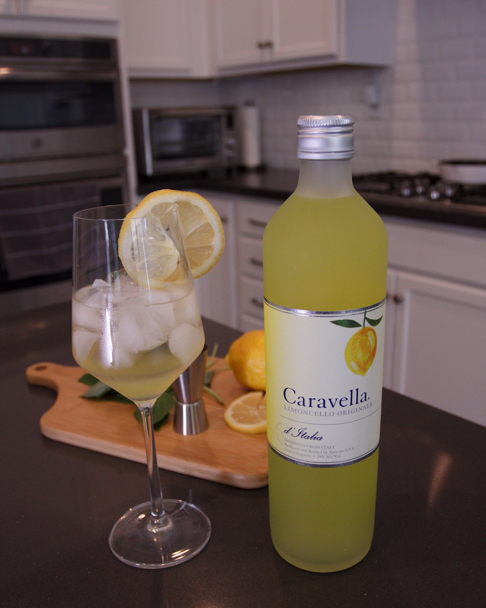 Limoncello Spritz Recipe with Caravella Limoncello