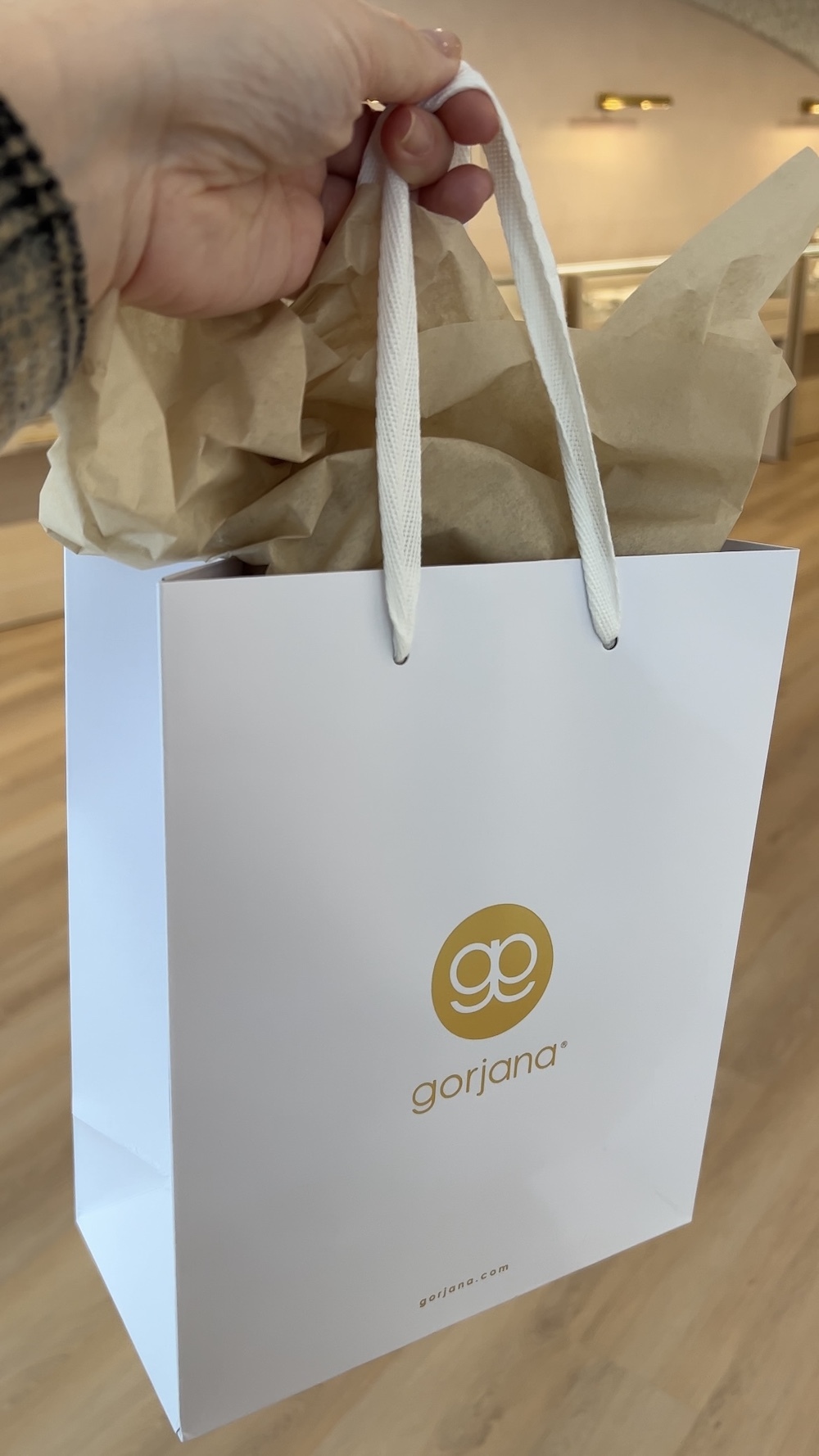 Gorjana Jewelry Shopping Bag