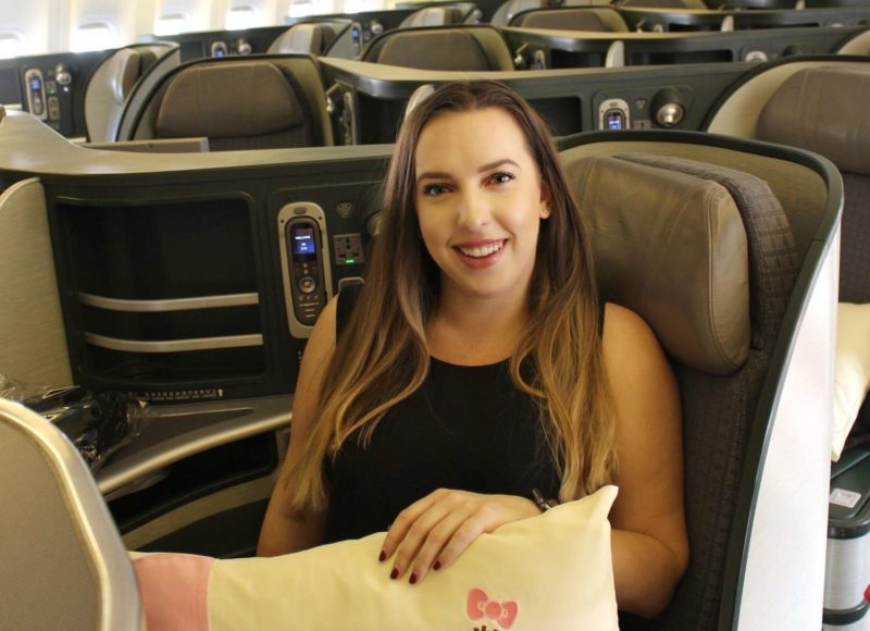 EVA Air Hello Kitty Jet Business Class