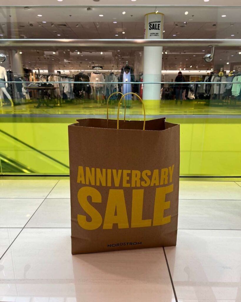 Nordstrom Anniversary Sale Shopping Bag