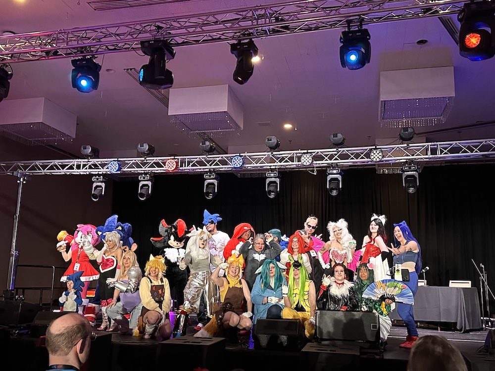 Sonic Neon Summit Cosplay Showcase